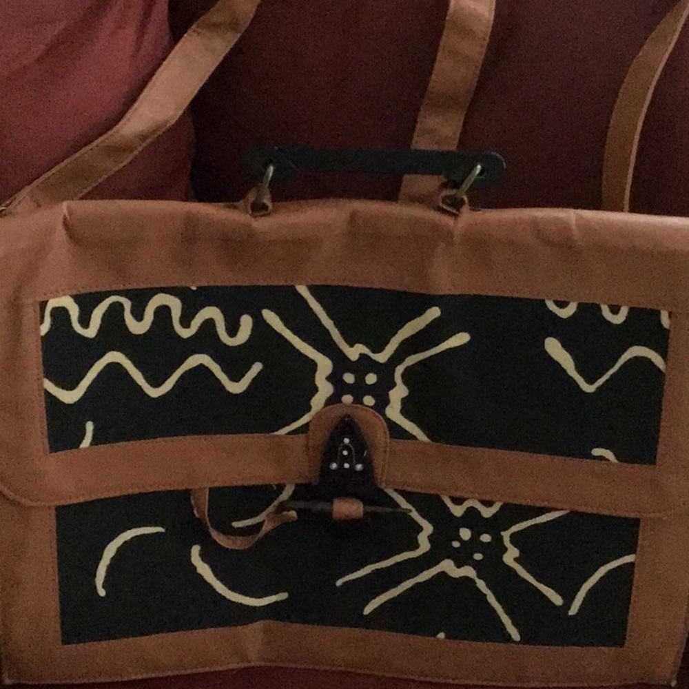 African print computer case or purse